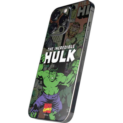Marvel Classic Comics Hulk Fighter Vintage iPhone 16 Pro Skin